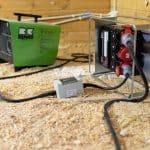 OKT raksalla keskus ja energiamittari