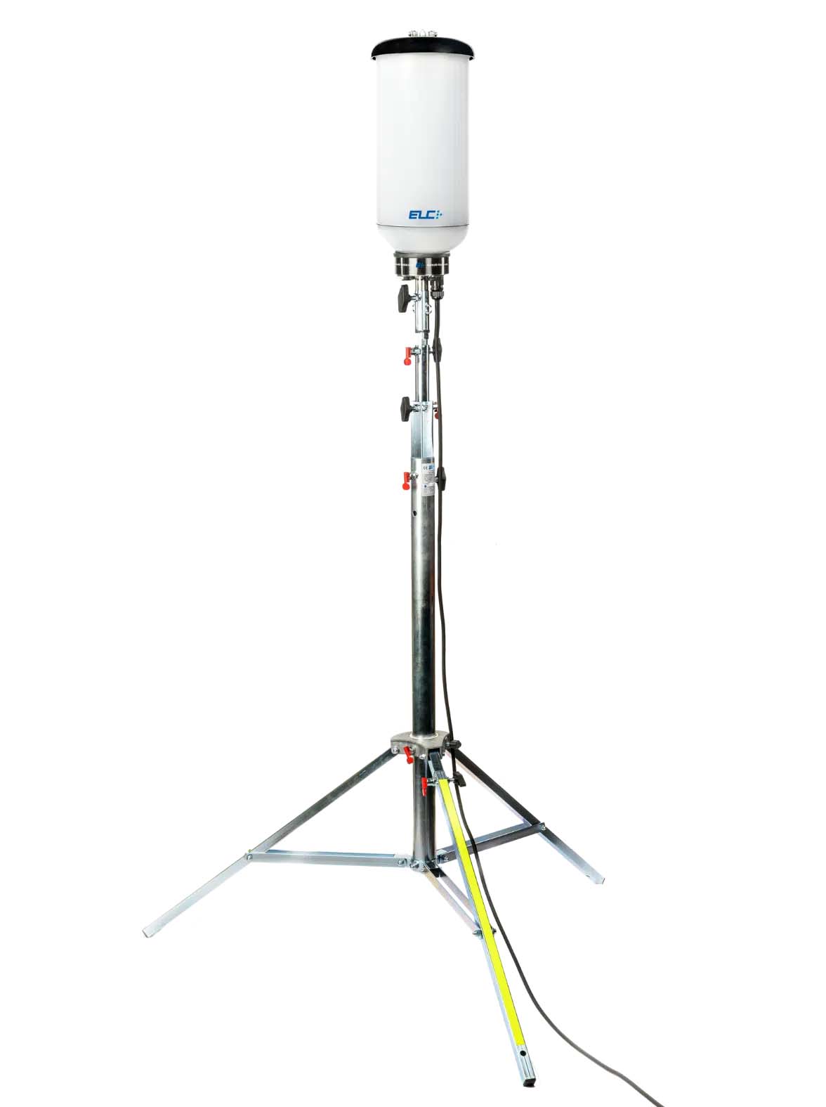 360° LED-työmaavalo Tehokas 360° LED-työmaavalo vuokraamoille ja työmaille. Eurooppalaista laatua, 46 000 lm teho, IP65/IK10. Toimitetaan flight casessa ja sopii 4–5 m mastoihin.