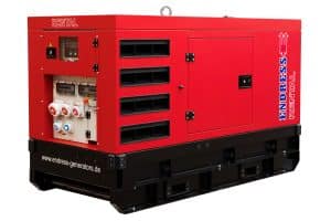 Endress ESE 60 IW/RS – 54 kVA / 43,2 kW 1500 rpm Stage V dieselgeneraattori, äänieristetty, IP54-ohjaus ja ammattikäyttöön suunniteltu rakenne.