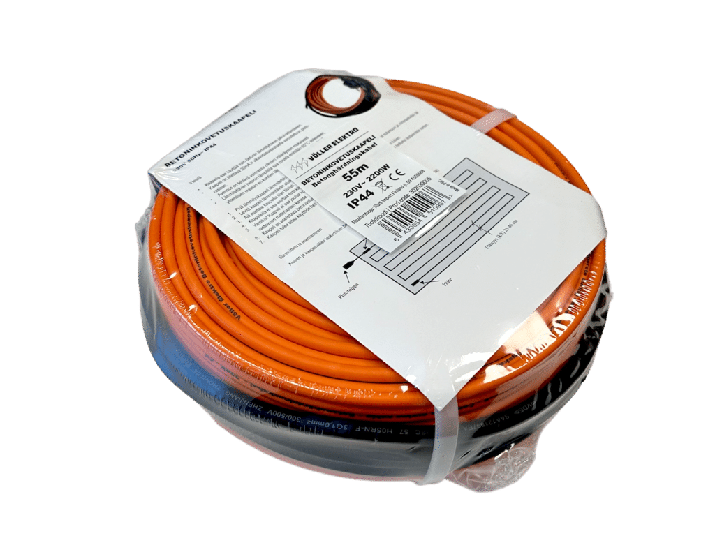 Betoninkovetuskaapeli - concrete curing cable