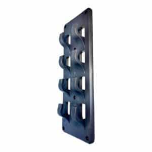 TSR CableRack 4 - Cable Holder stores up to four 63 A power cables safely and neatly. Mounts to walls or ceilings using screws or optional magnets.