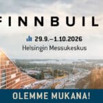 TSR-ELSITE olemme mukana Finnbuild 2026 -messuilla, Helsingin Messukeskus 29.9.-1.10.2026