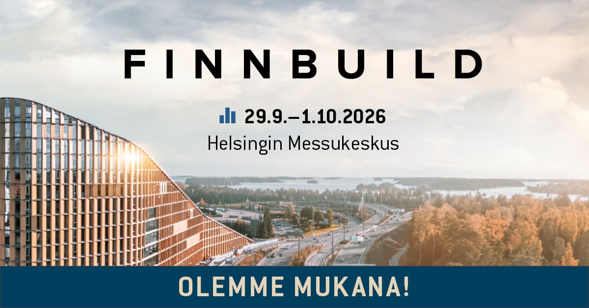 TSR-ELSITE is exhibiting at FinnBuild 2026, Helsinki Expo and Convention Centre 29.9.-1.10.2026