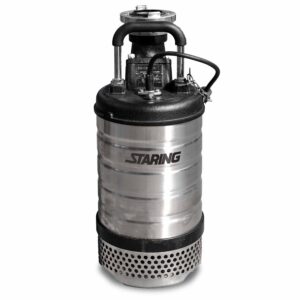 STP3-1500T dränkbar pump: rostfri stomme, 3 tums utlopp och kraftigt silgaller