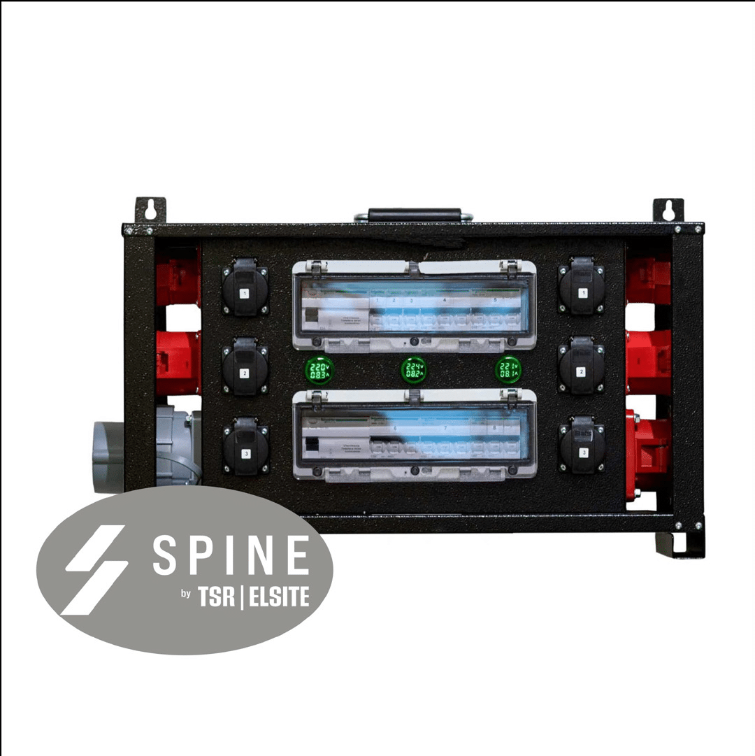 TSR-HUB 63A Spine Generator -työmaakeskus