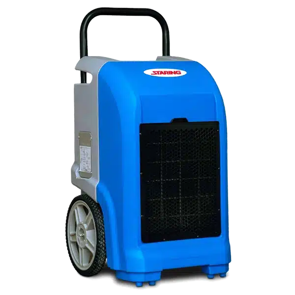 Rakennuskuivain 65L PRO pumpulla kokonaisuudessaan työmaakäyttöön