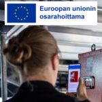 Euroopan unionin osarahoittama – Spine-sovelluksella skannataan TSR-FUC125-keskusta työmaalla