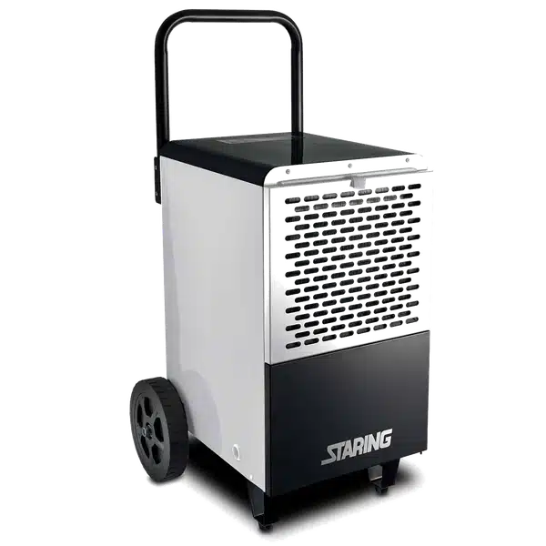 Dehumidifier Staring SW50L with WiFi seen from the front, ready for site use